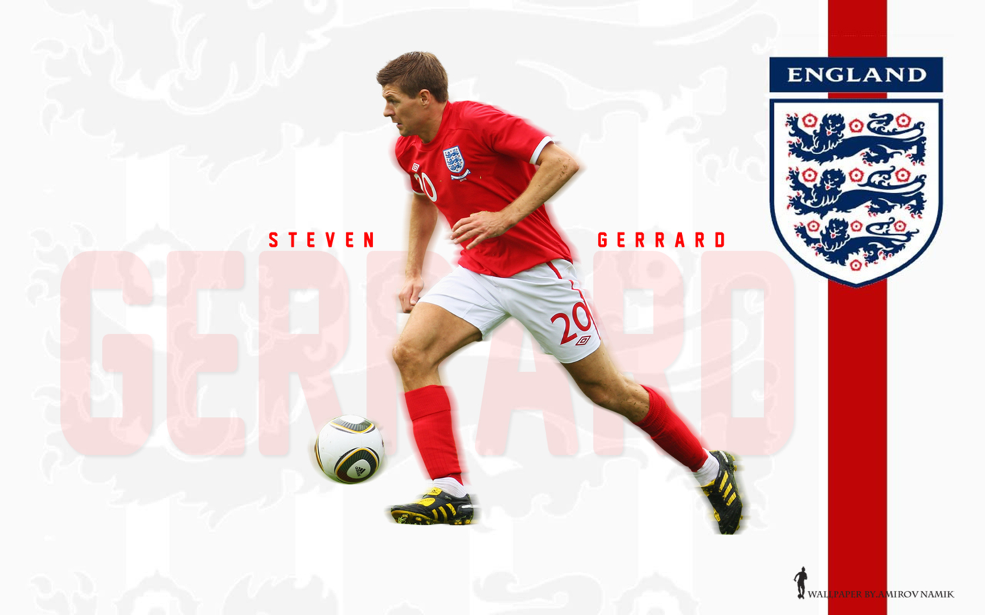 Steven Gerrard Hd Wallpaper Background Image 1920x1200