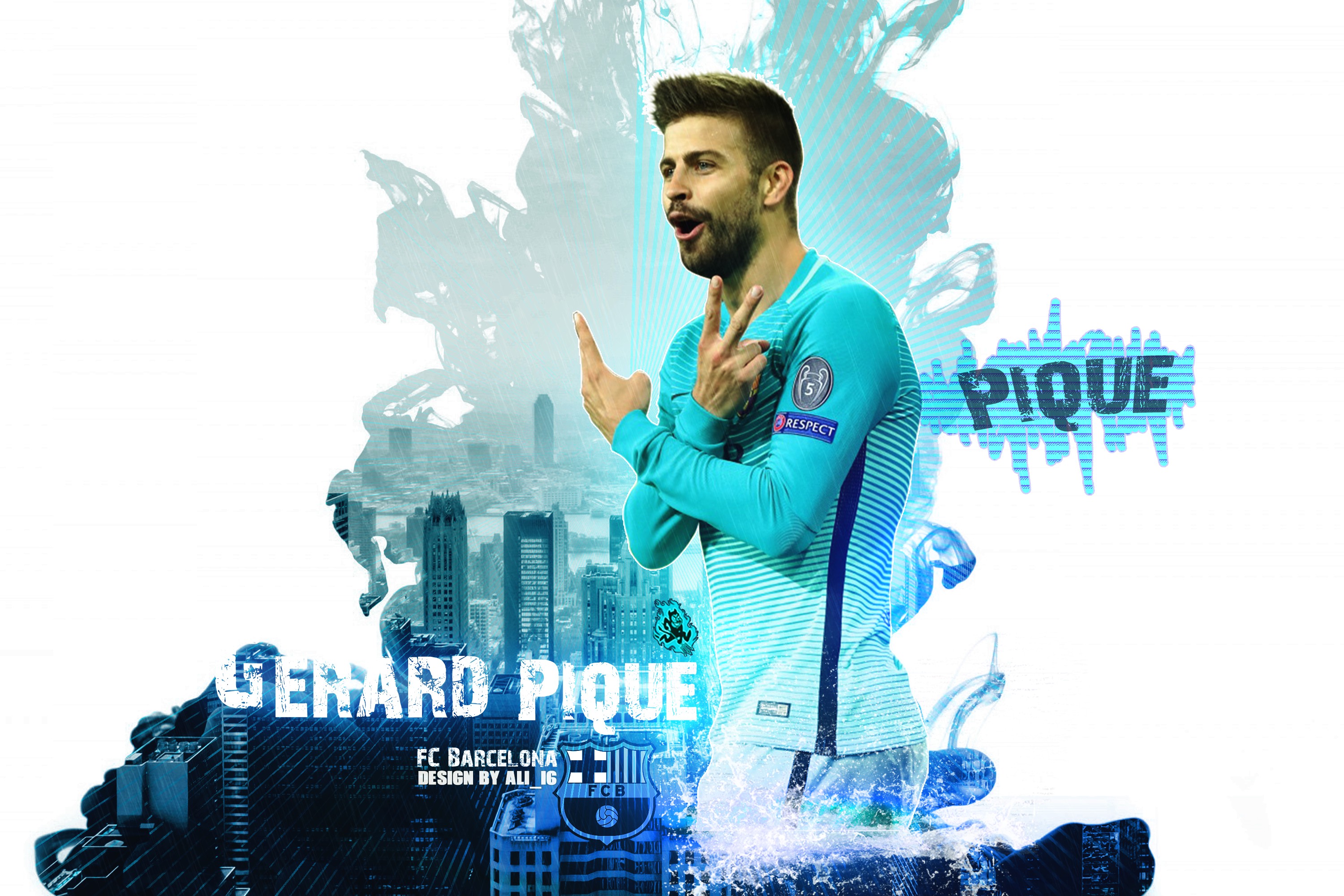 Sports Gerard Piqué HD Wallpaper | Background Image