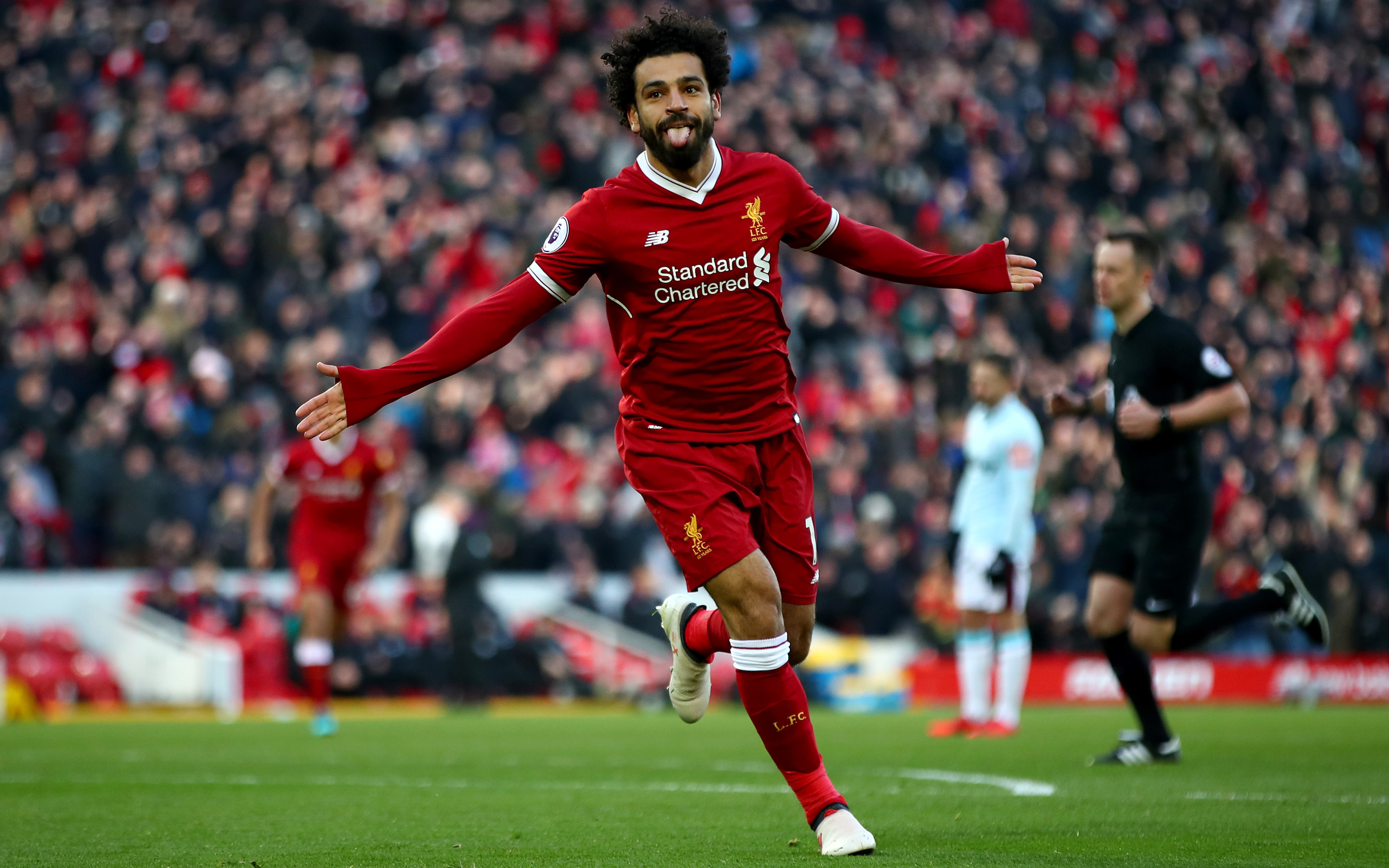 Download Liverpool F C Mohamed Salah Sports 4k Ultra Hd Wallpaper