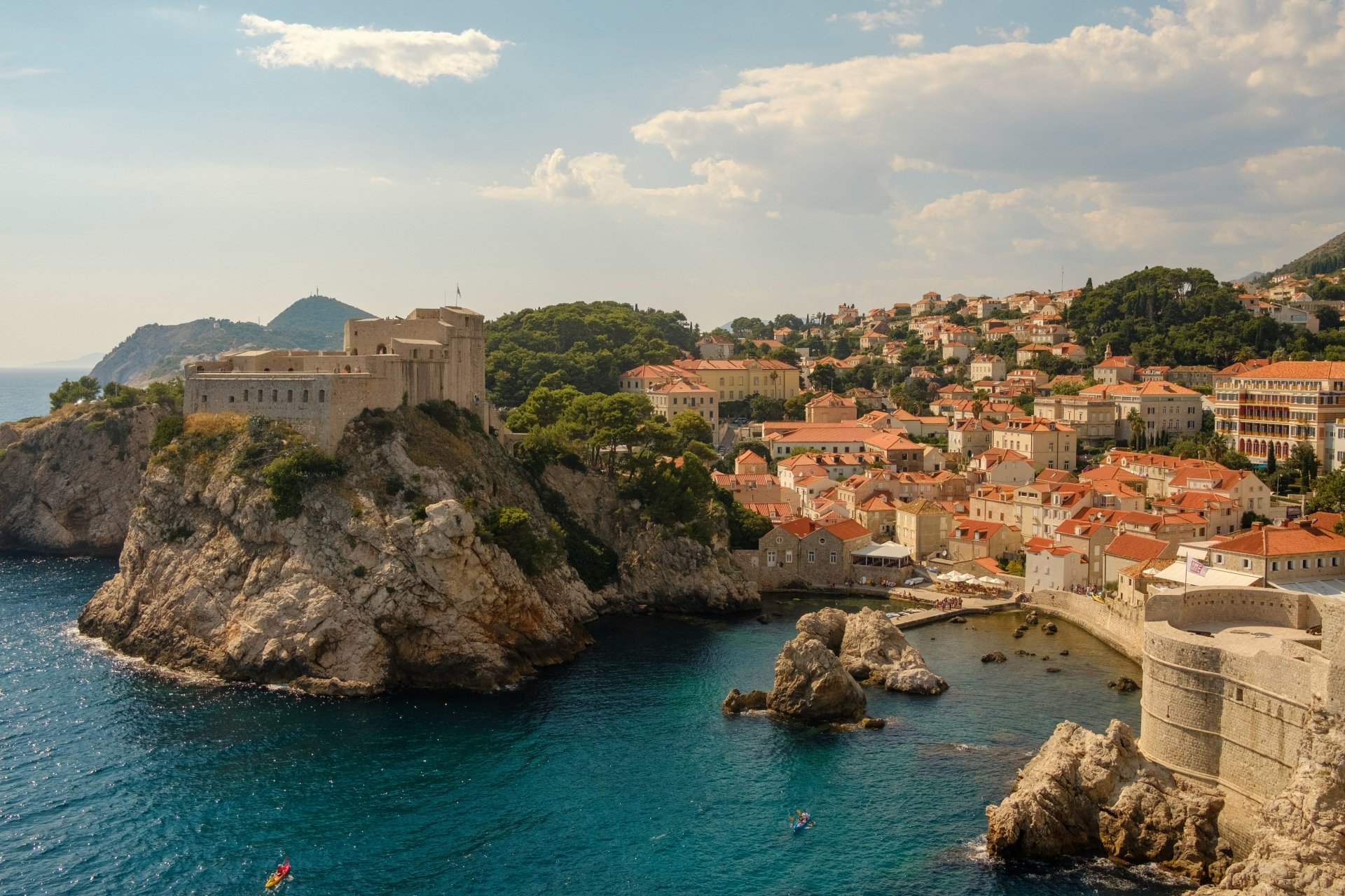 Download Coast Croatia Town Man Made Dubrovnik 4k Ultra HD Wallpaper by Morgan