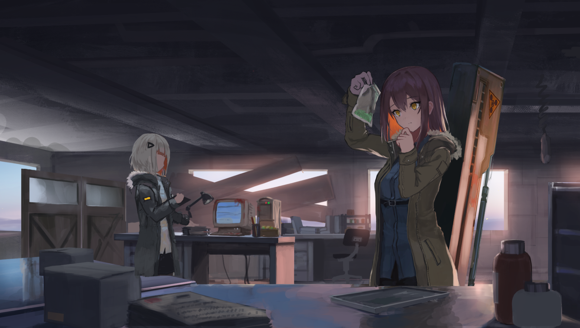 Download Anime Girl Anime Girl HD Wallpaper by hinyari9