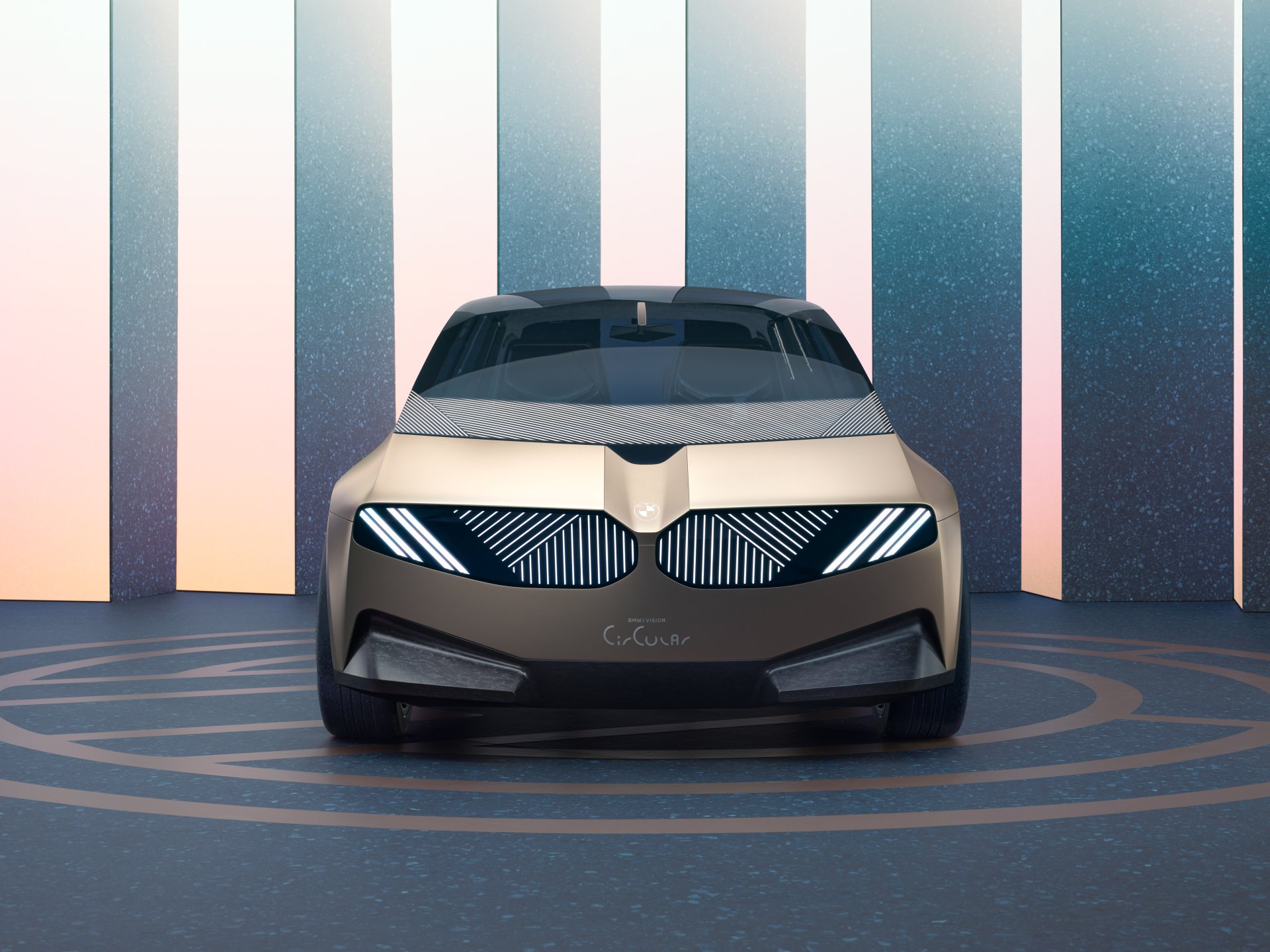 Download Concept Car Electric Car Vehicle BMW I Vision Circular 4k Ultra HD Wallpaper