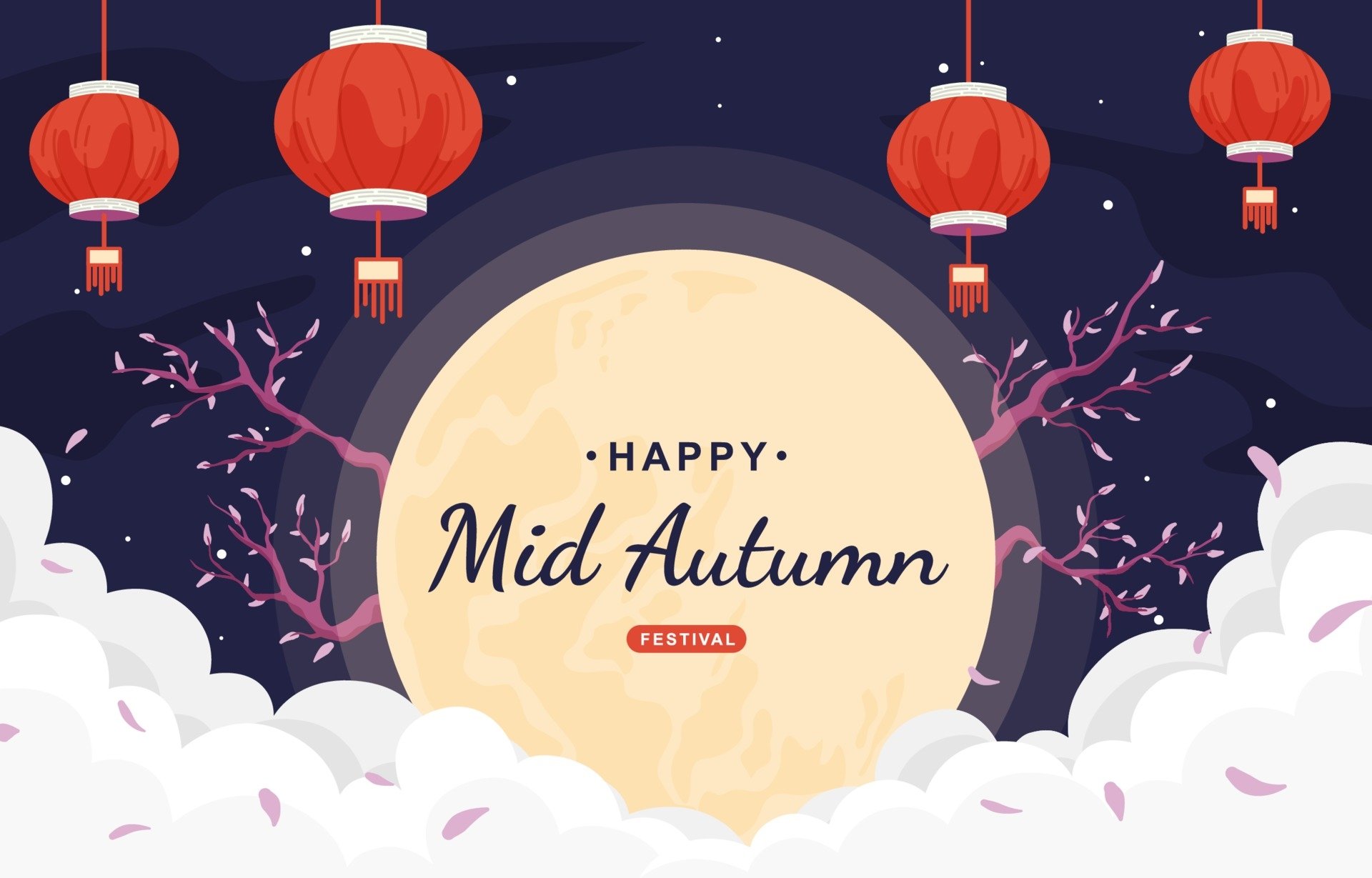 Mid-Autumn Festival HD Wallpaper