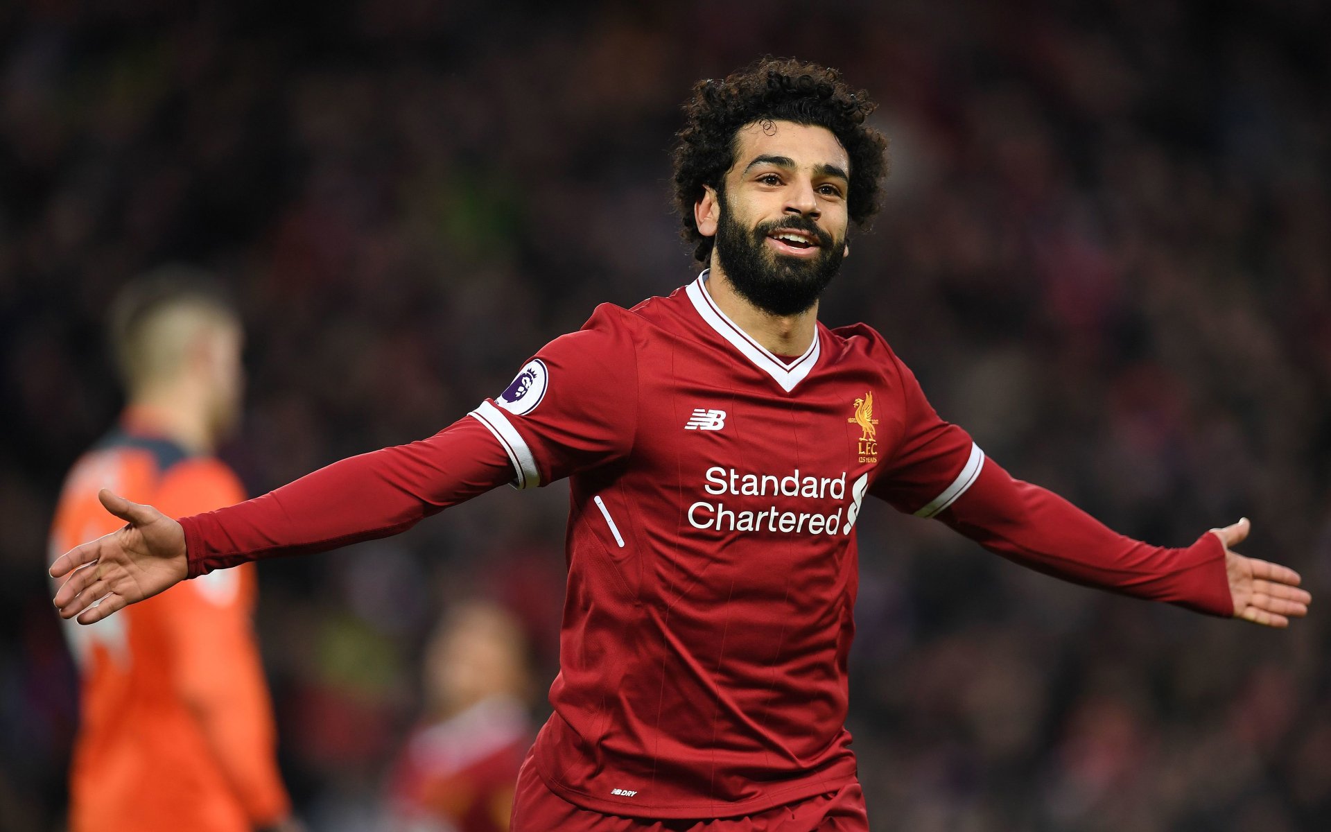 Download Liverpool F.C. Mohamed Salah Sports 4k Ultra HD Wallpaper