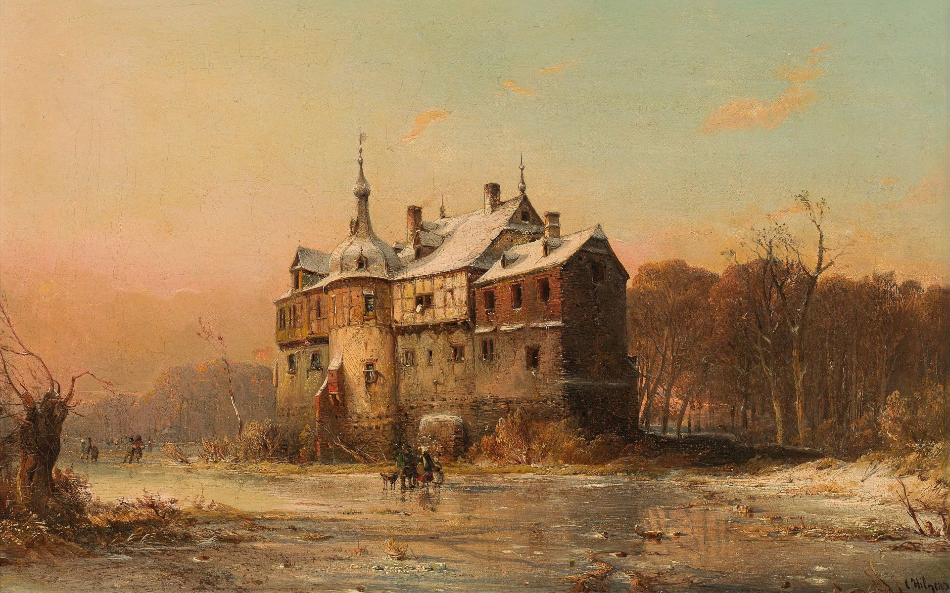 Download Painting Artistic Oil Painting 4k Ultra HD Wallpaper