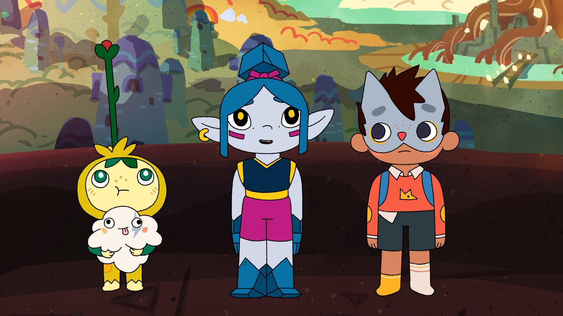 Download Sprout (Wolfboy And The Everything Factory) Xandra (Wolfboy And The Everything Factory) Wolfboy TV Show Wolfboy And The Everything Factory 4k Ultra HD Wallpaper