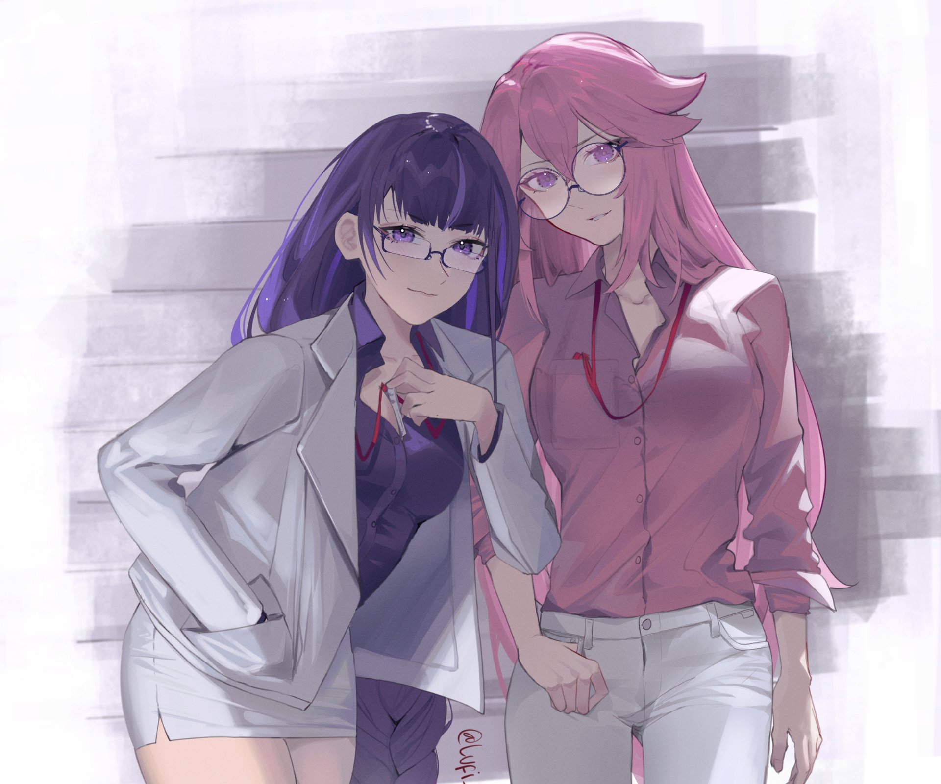 Download Yae Miko Guuji (Genshin Impact) Baal Raiden Shogun (Genshin Impact) Video Game Genshin Impact HD Wallpaper by Lufi_Ays