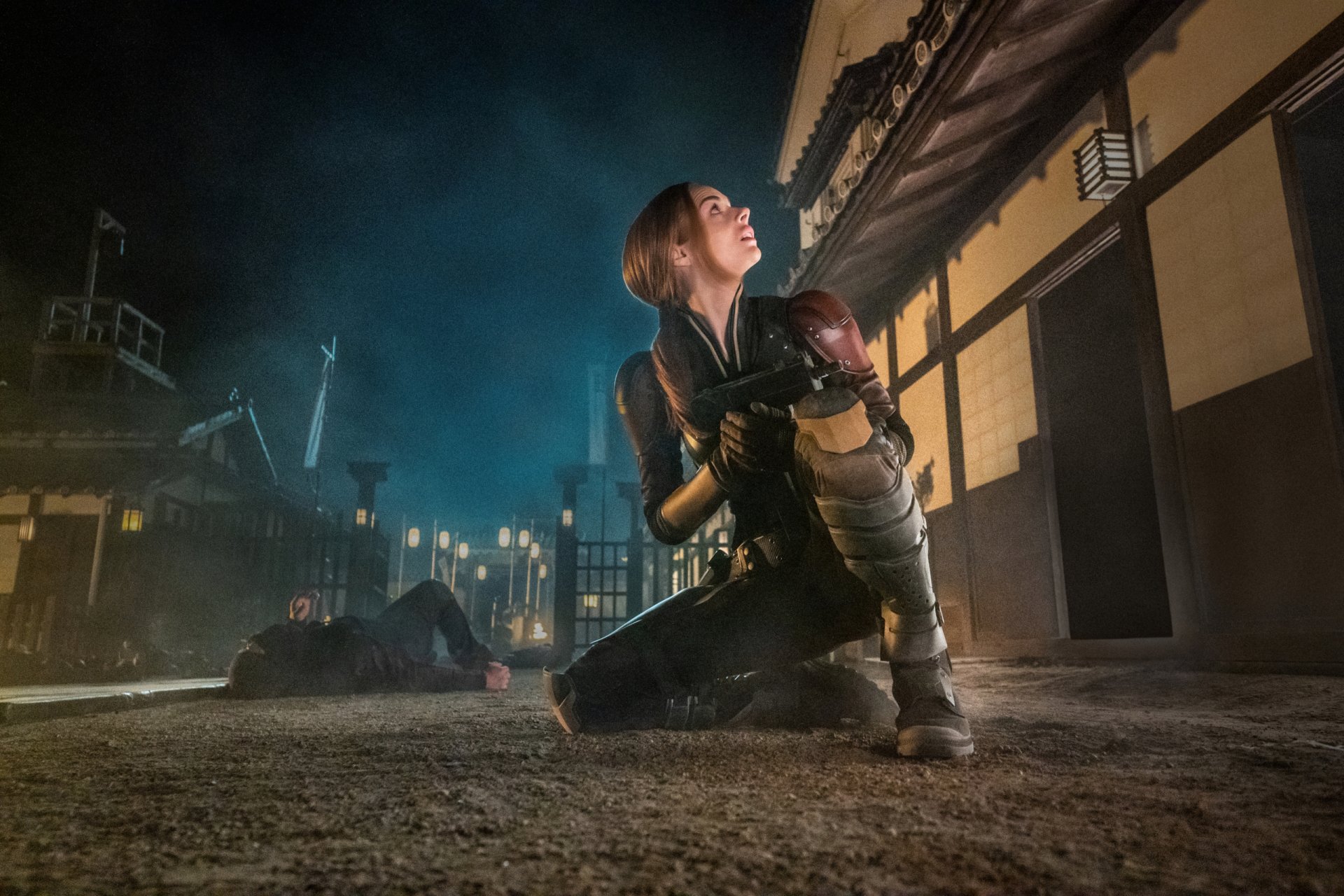 Download Scarlett (G.I. Joe) Samara Weaving Movie Snake Eyes: G.I. Joe Origins HD Wallpaper