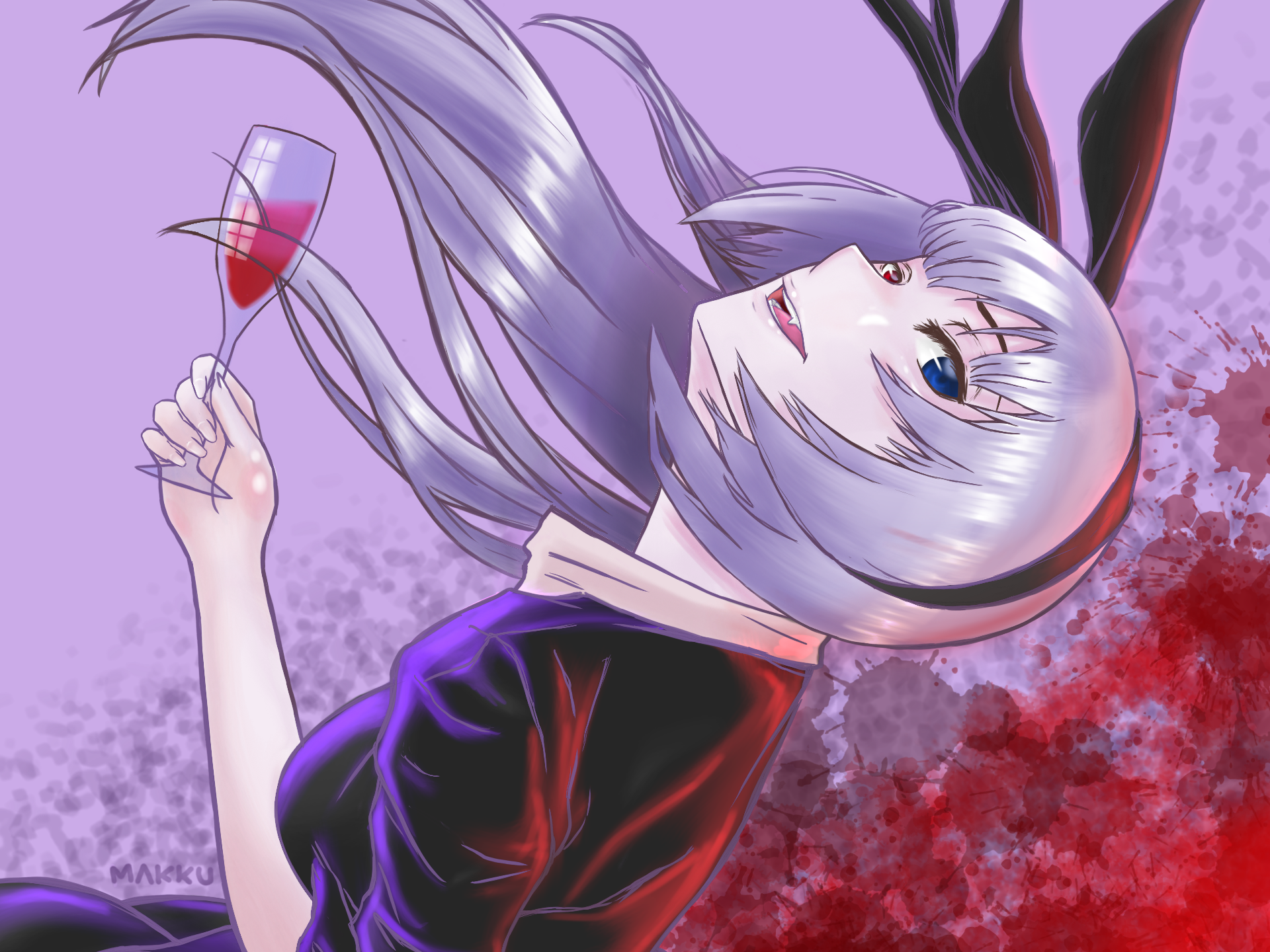 Download Heterochromia Luminous Valentine Anime That Time I Got Reincarnated As A Slime HD Wallpaper