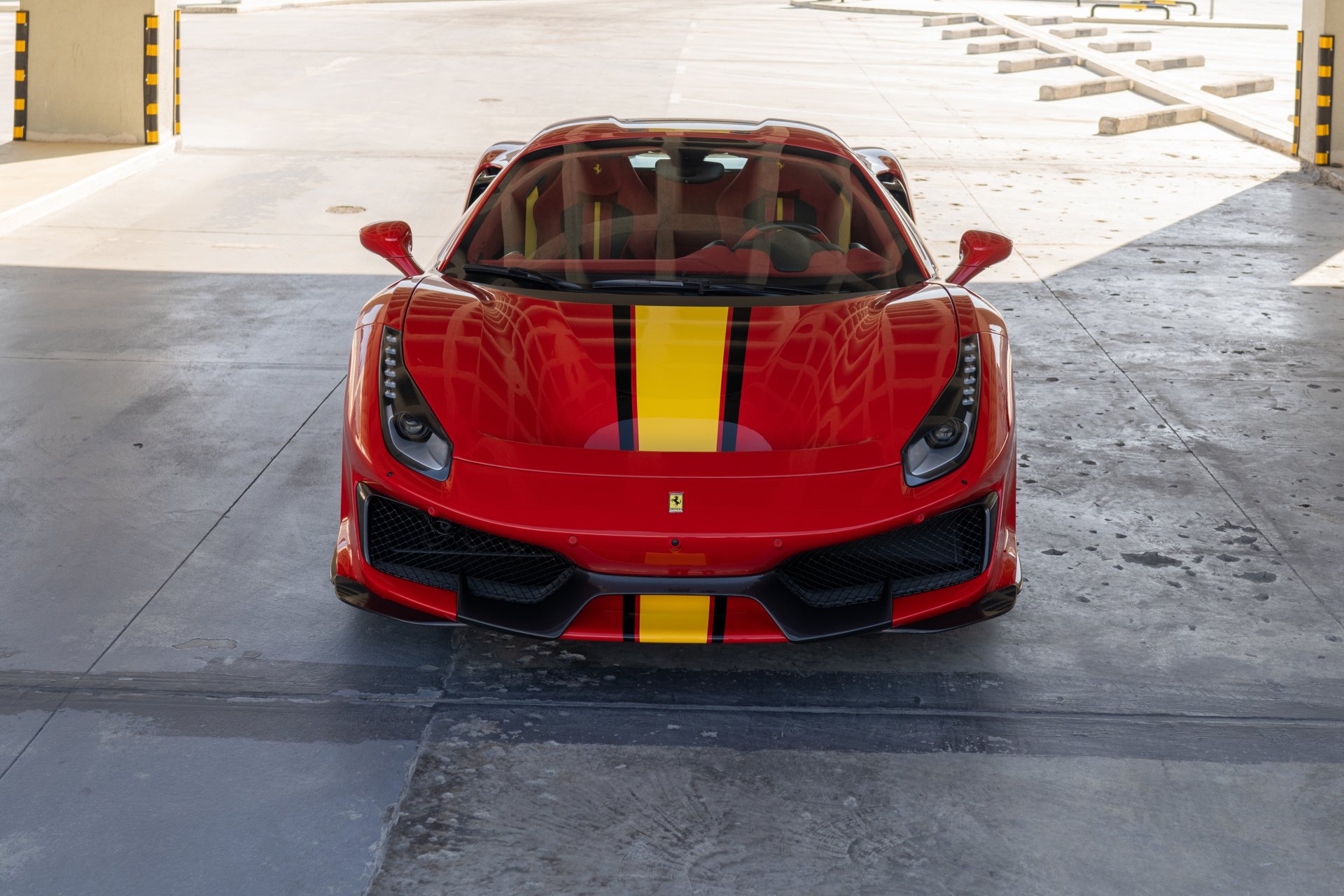 Download Supercar Vehicle Ferrari 488 Pista Spider 4k Ultra HD Wallpaper