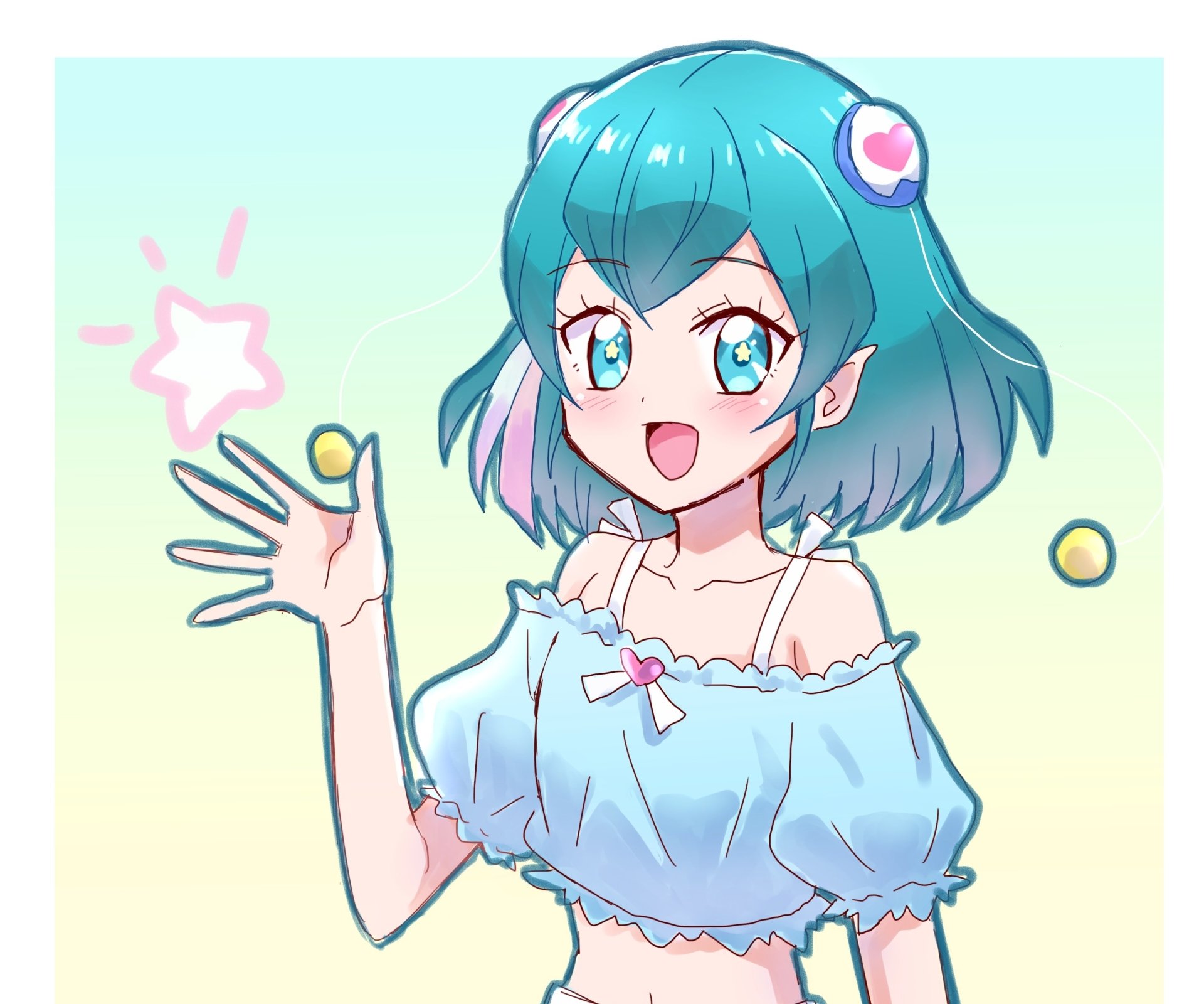 Download Lala Hagoromo Anime Star☆Twinkle Precure HD Wallpaper