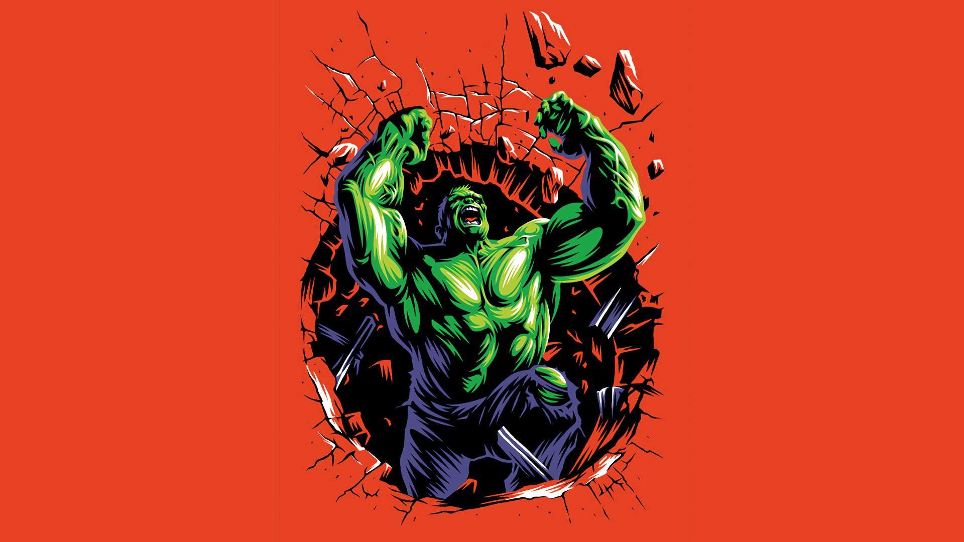 Download Comic Hulk 4k Ultra HD Wallpaper