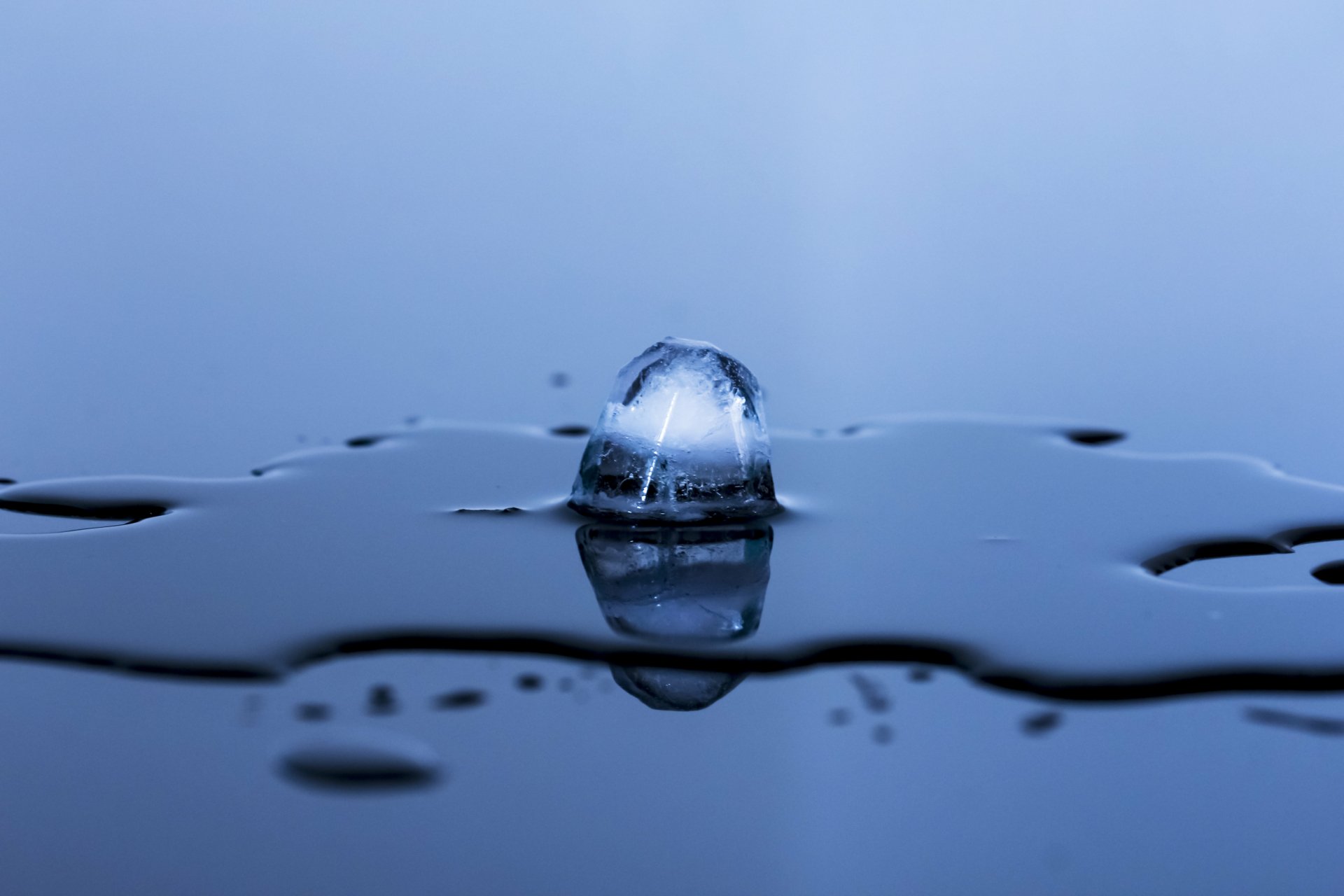 Download Melting Ice Nature Water 4k Ultra HD Wallpaper by Christoph Hetzmann