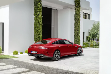  Red Mercedes-AMG GT 63 S E Performance 4-Door Coupé (X290)