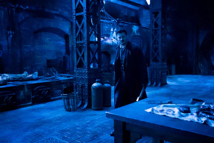 Rycroft Philostrate Orlando Bloom TV Show Carnival Row HD Desktop Wallpaper | Background Image