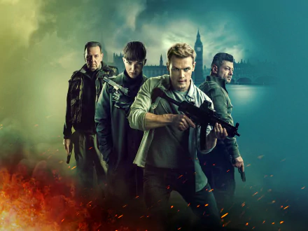 Ruby Rose Sam Heughan Tom Wilkinson movie SAS: Red Notice HD Desktop Wallpaper | Background Image