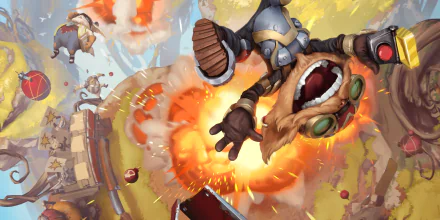 Ziggs (League Of Legends) video game Legends of Runeterra HD Desktop Wallpaper | Background Image