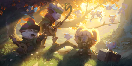 Poppy (League Of Legends) video game Legends of Runeterra HD Desktop Wallpaper | Background Image