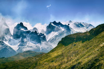 nature Torres del Paine HD Desktop Wallpaper | Background Image