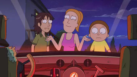 Summer Smith Morty Smith TV Show Rick and Morty HD Desktop Wallpaper | Background Image