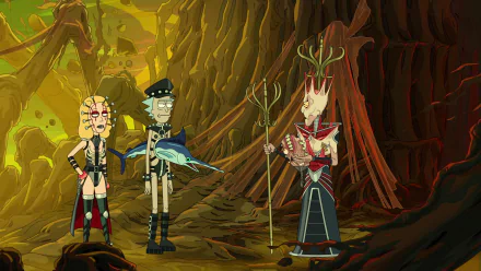 Beth Smith Rick Sanchez TV Show Rick and Morty HD Desktop Wallpaper | Background Image