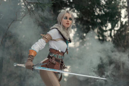  Ciri , The Witcher Cosplay