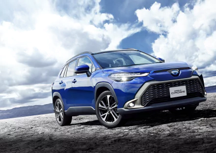 SUV Toyota Corolla Cross Hybrid vehicle Toyota Corolla Cross HD Desktop Wallpaper | Background Image