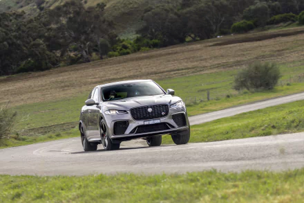 SUV vehicle Jaguar F-Pace SVR HD Desktop Wallpaper | Background Image