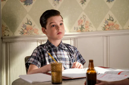 Sheldon Cooper Iain Armitage TV Show Young Sheldon HD Desktop Wallpaper | Background Image