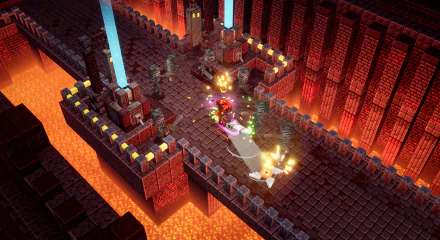 video game Minecraft: Dungeons HD Desktop Wallpaper | Background Image
