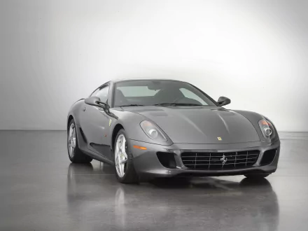 silver car supercar vehicle Ferrari 599 GTB Fiorano HD Desktop Wallpaper | Background Image