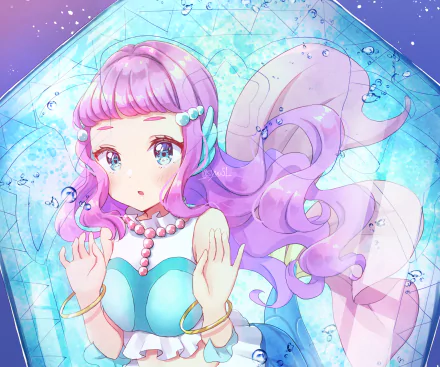 Laura (Pretty Cure) Anime Tropical-Rouge! Pretty Cure HD Desktop Wallpaper | Background Image