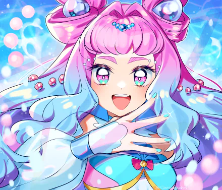 Laura (Pretty Cure) Anime Tropical-Rouge! Pretty Cure HD Desktop Wallpaper | Background Image
