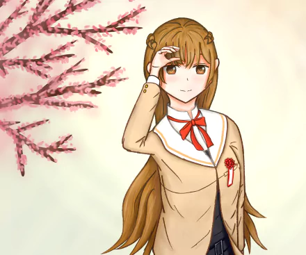 Sayaka Saeki Anime Bloom into You HD Desktop Wallpaper | Background Image