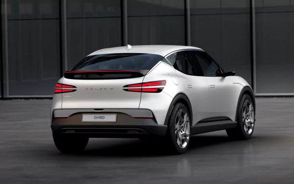 SUV vehicle Genesis GV60 HD Desktop Wallpaper | Background Image