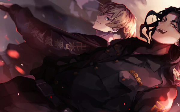 Chifuyu Matsuno Keisuke Baji Anime Tokyo Revengers HD Desktop Wallpaper | Background Image