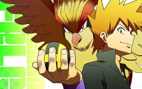 pokeball Pidgeot (Pokémon) Blue (Pokémon) video game Pokemon HD Desktop Wallpaper | Background Image
