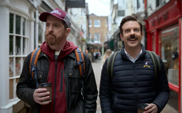 Brendan Hunt Jason Sudeikis TV Show Ted Lasso HD Desktop Wallpaper | Background Image
