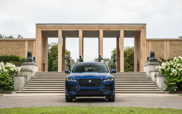  2021 Blue Jaguar F-Pace P400 AWD R-Dynamic