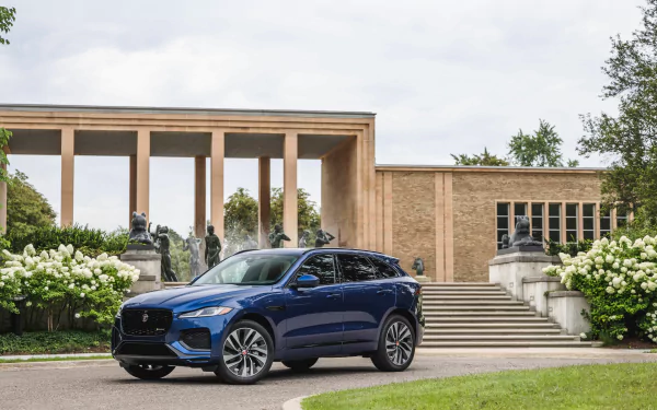  2021 Blue Jaguar F-Pace P400 AWD R-Dynamic
