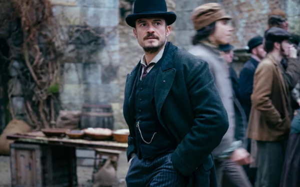 Rycroft Philostrate Orlando Bloom TV Show Carnival Row HD Desktop Wallpaper | Background Image