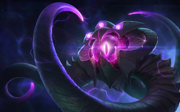 Vel'koz (League Of Legends) video game League Of Legends HD Desktop Wallpaper | Background Image