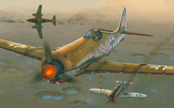 luftwaffe warplane World War II military Focke-Wulf Fw 190 HD Desktop Wallpaper | Background Image