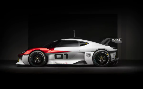 electric car race car vehicle Porsche Mission R HD Desktop Wallpaper | Background Image