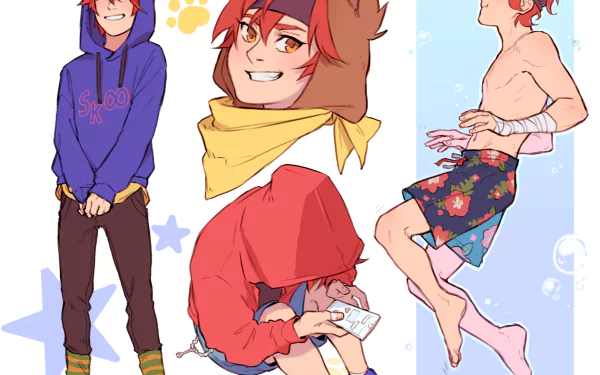 Reki Kyan Anime SK8 the Infinity HD Desktop Wallpaper | Background Image