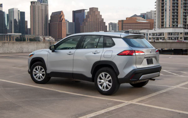 SUV Toyota Corolla Cross L vehicle Toyota Corolla Cross HD Desktop Wallpaper | Background Image