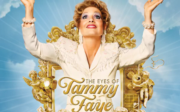 Jessica Chastain movie The Eyes of Tammy Faye HD Desktop Wallpaper | Background Image