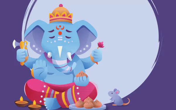Ganesh religious hinduism HD Desktop Wallpaper | Background Image