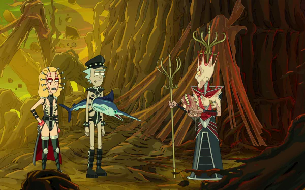 Beth Smith Rick Sanchez TV Show Rick and Morty HD Desktop Wallpaper | Background Image