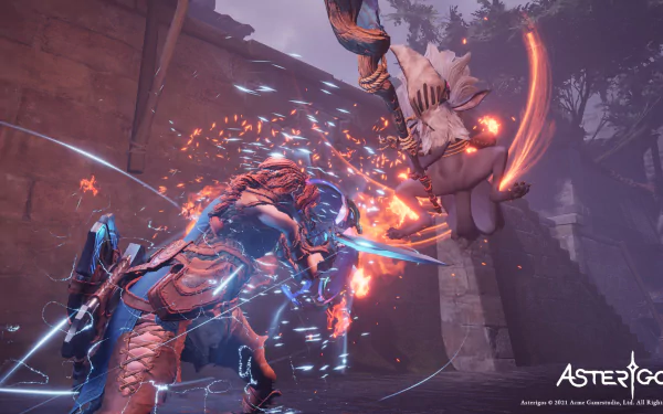 video game Asterigos: Curse of the Stars HD Desktop Wallpaper | Background Image